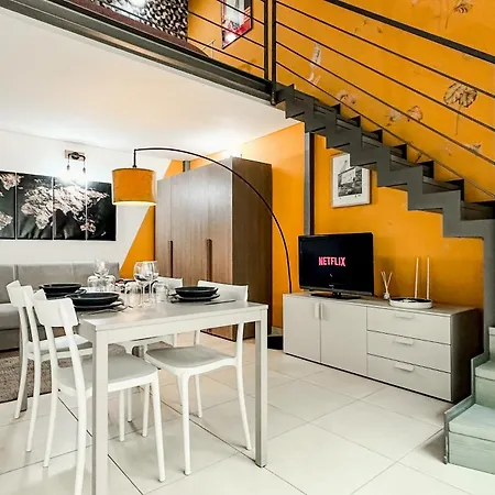 Appartement Loft Stadio - Parking, Gym & Comfort Turin