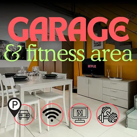 Modern Loft - Parcheggio, Palestra, Comfort Lägenhet Turin